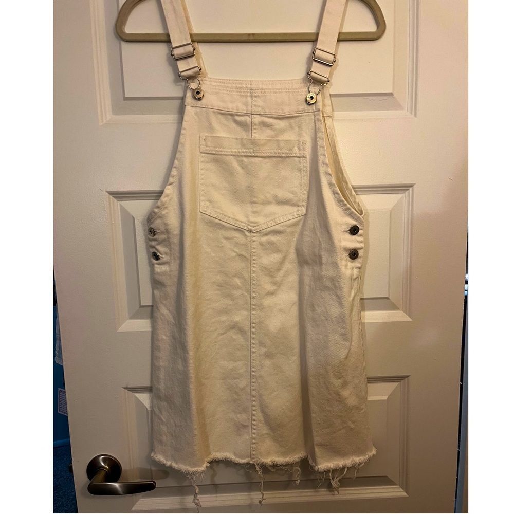 White corduroy dress